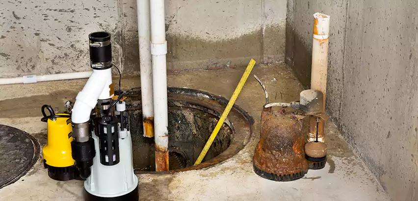 Installing Sump Pump in Finished Basement in North Miami Beach, FL